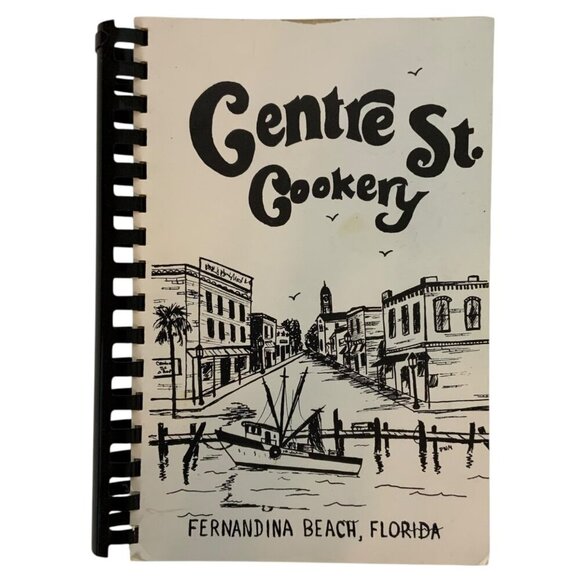 Vintage 1979 Centre St Cookery Spiral-Bound Cookbook By Magnolia Garden Club - Picture 1 of 10